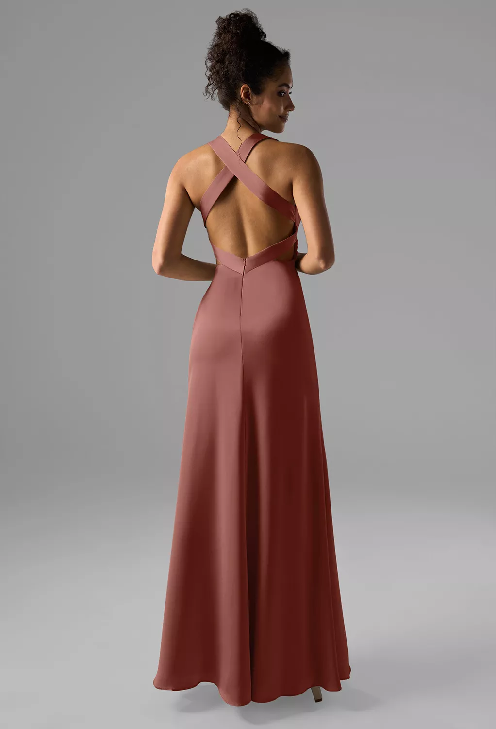 AW Erika Desert Rose  Cocktail Wedding Guest Dresses